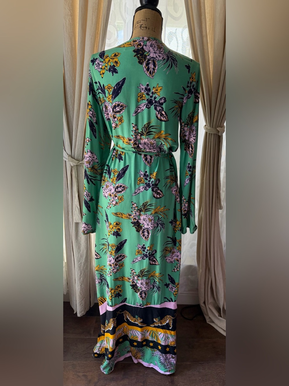Maaji Herbaceous Moonbow Kimono Dress Cover Up - Picture 7 of 12